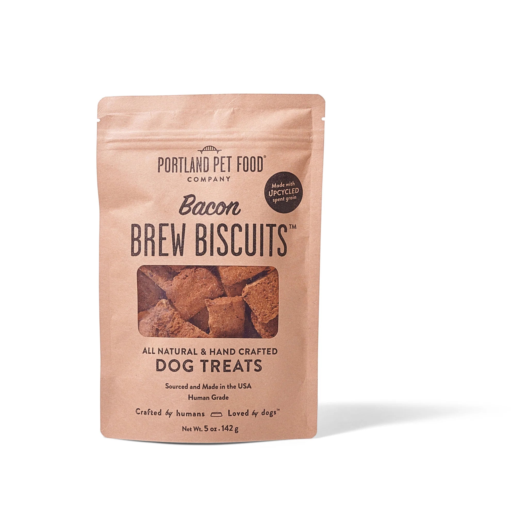 Portland Pet Food Company Brew Biscuits with Bacon-5 oz