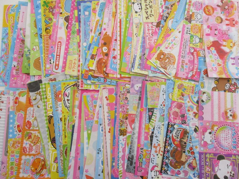 Grab Bag Mini Note Paper: 100 pcs Coupon Style Mini Memo