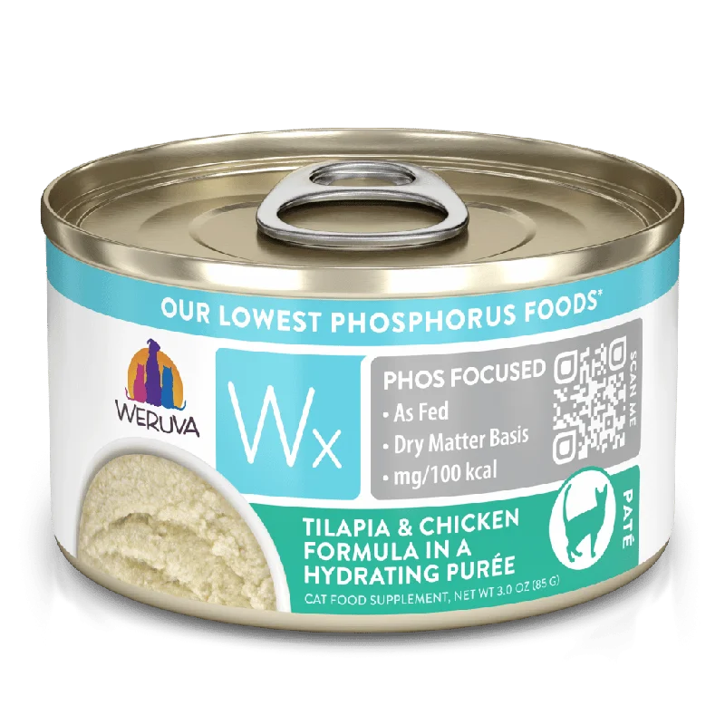 Weruva Wx Phos Focused Tilapia & Chicken Formula in a Hydrating Purée