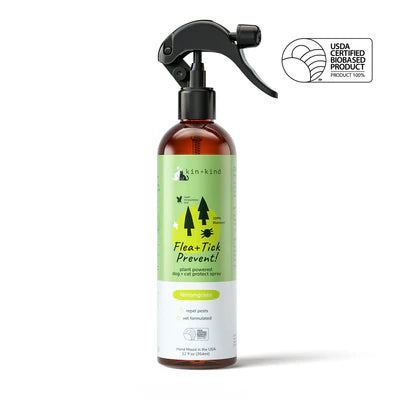 Kin +Kind Flea  &Tick Lemongrass Repel Dog Spray