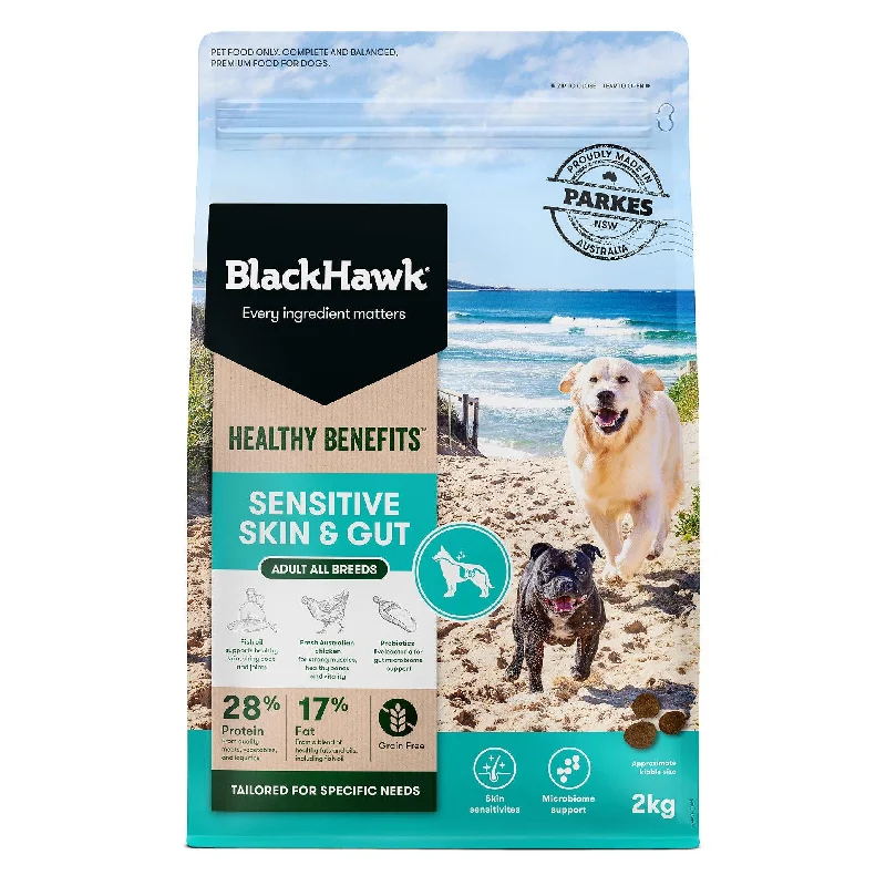 Black Hawk – Healthy Benefits – Sensitive Skin & Gut