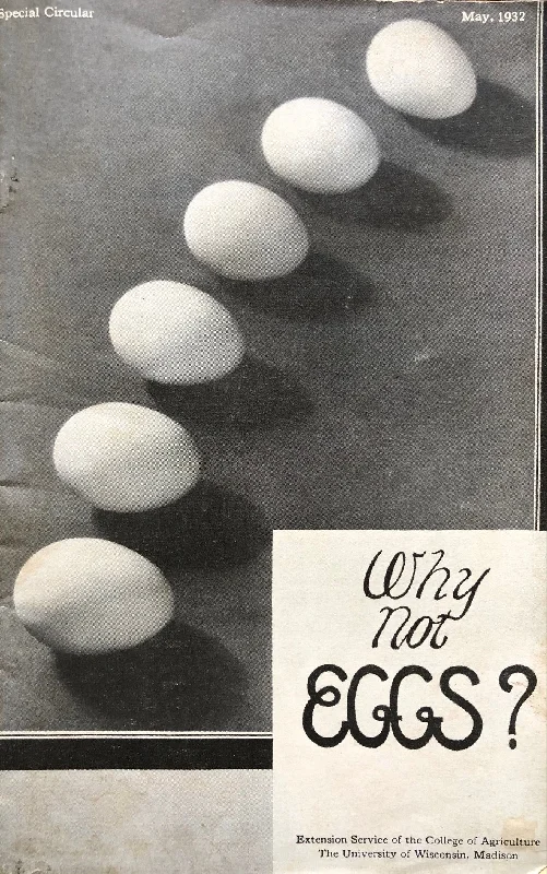 (Nutrition) Abby Marlatt. Why Not Eggs?