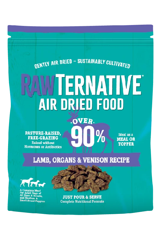 Grandma Mae's Rawternative Lamb, Organs & Venison Recipe Air Dried Dog Food