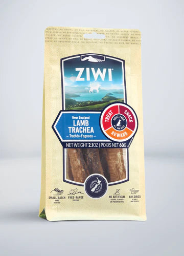 Ziwi Peak New Zealand Lamb Trachea Dog Chew- 2.1 oz