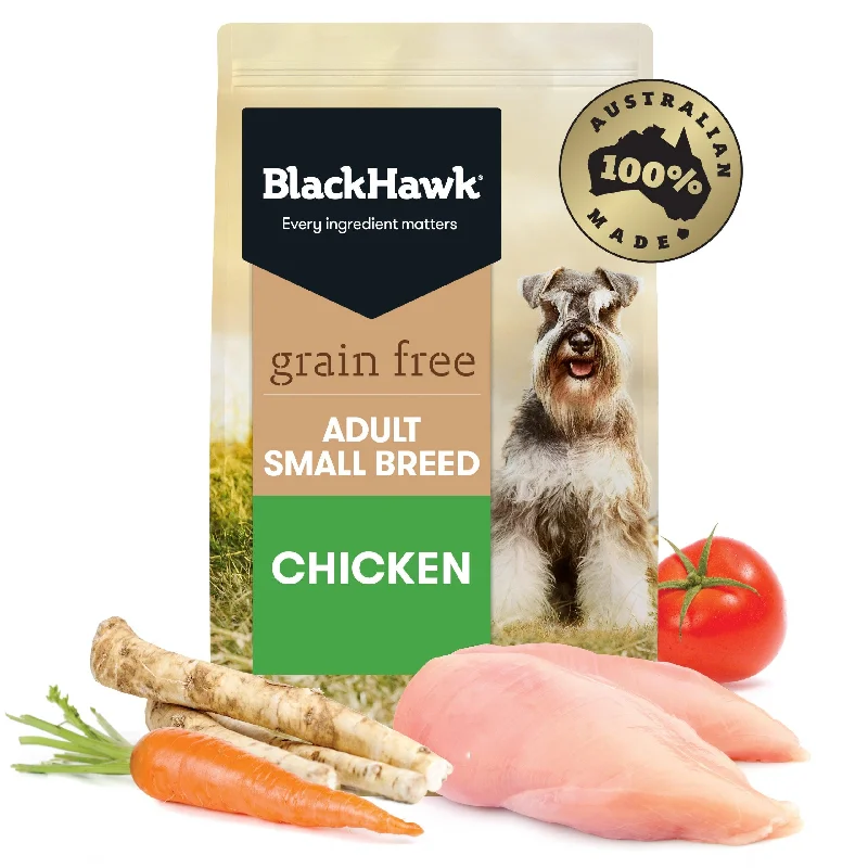 Black Hawk – Adult Dog – Small Breed – GRAIN FREE – Chicken