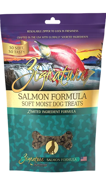 Zignature Soft Moist Salmon Dog Treats