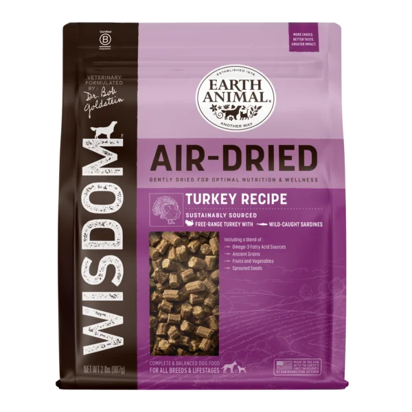 Earth Animal Dr. Bob Goldstein's Wisdom- Air Dried Turkey