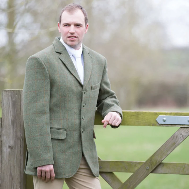 Equetech Mens Claydon Tweed Riding Jacket