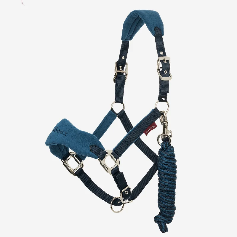 Lemieux Vogue Headcollar & Leadrope - Atlantic