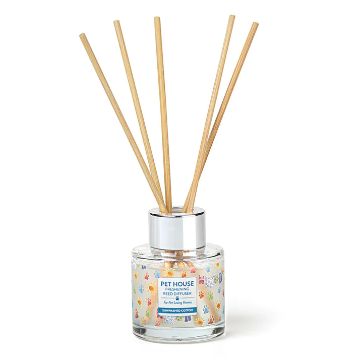 Pet House Sunwashed Cotton Reed Diffuser