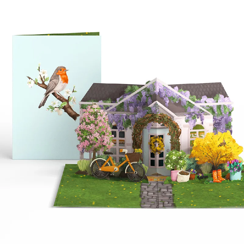 Spring Welcome Pop-Up Card