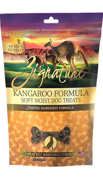 Zignature Soft Moist Kangaroo Dog Treats