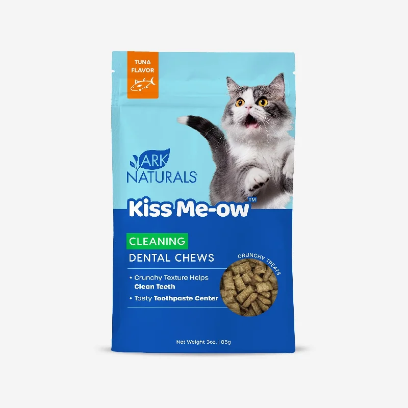 Ark Naturals Kiss Me-Ow Cleaning Dental Treats-Tuna Flavor