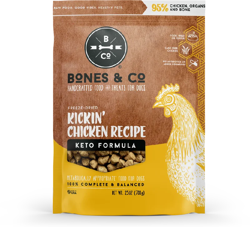 Bones & Company Freeze-Dried Kickin' Chicken Recipe