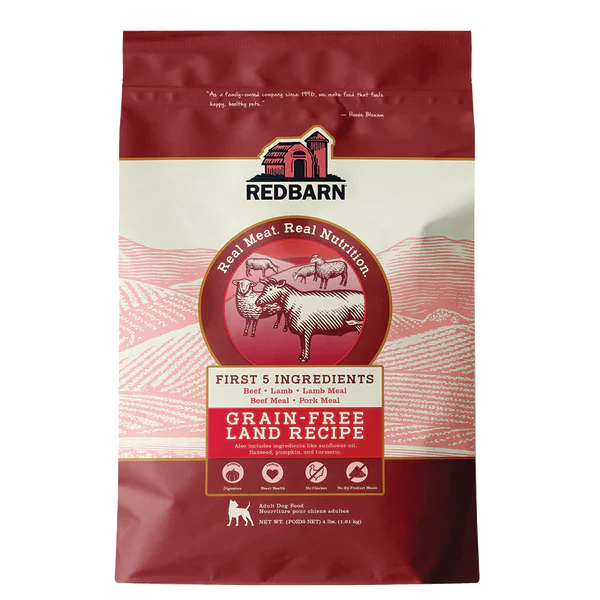 Redbarn Pet Products Grain-Free Land Recipe Dog Food