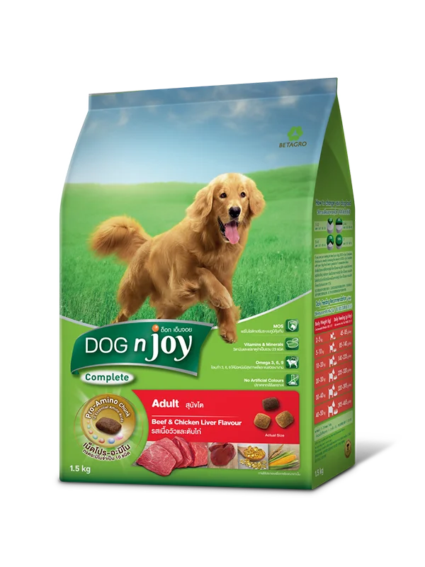 DOG n joy Complete Adult Beef and Chicken Liver Flavour 20kg