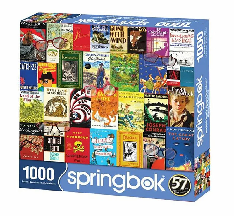 Springbok : Nostalgic Novels 1000 Piece Jigsaw Puzzle