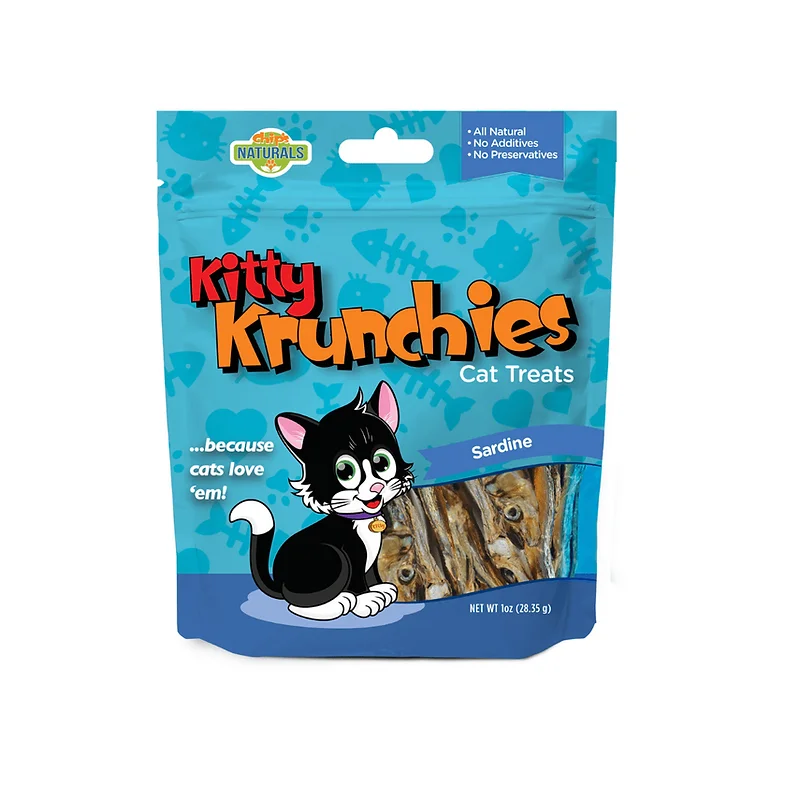 Chip's Natural Kitty Krunchies Sardine Cat Treats