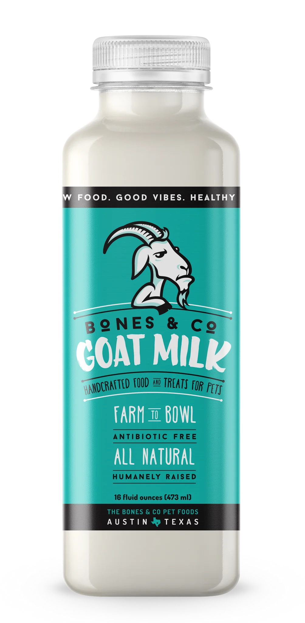 Bones & Co Frozen Goat Milk for Dogs & Cats