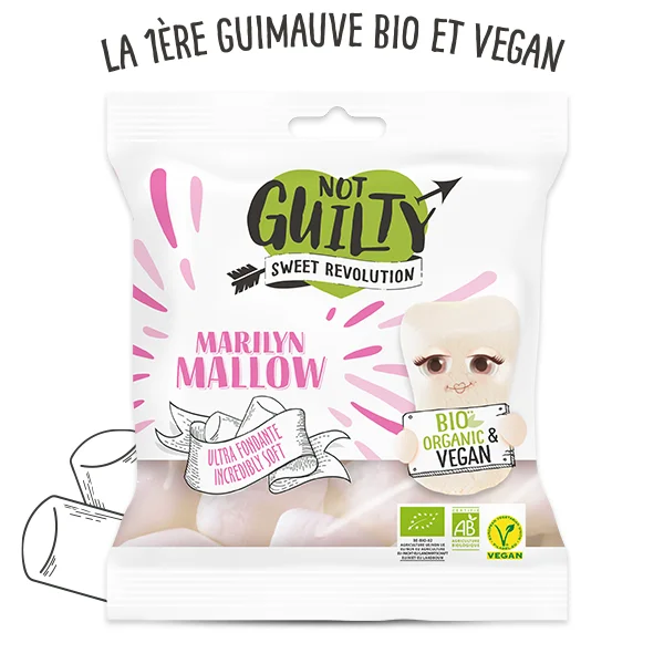 Not Guilty Marilyn Mallow Vegan Mallows 80g