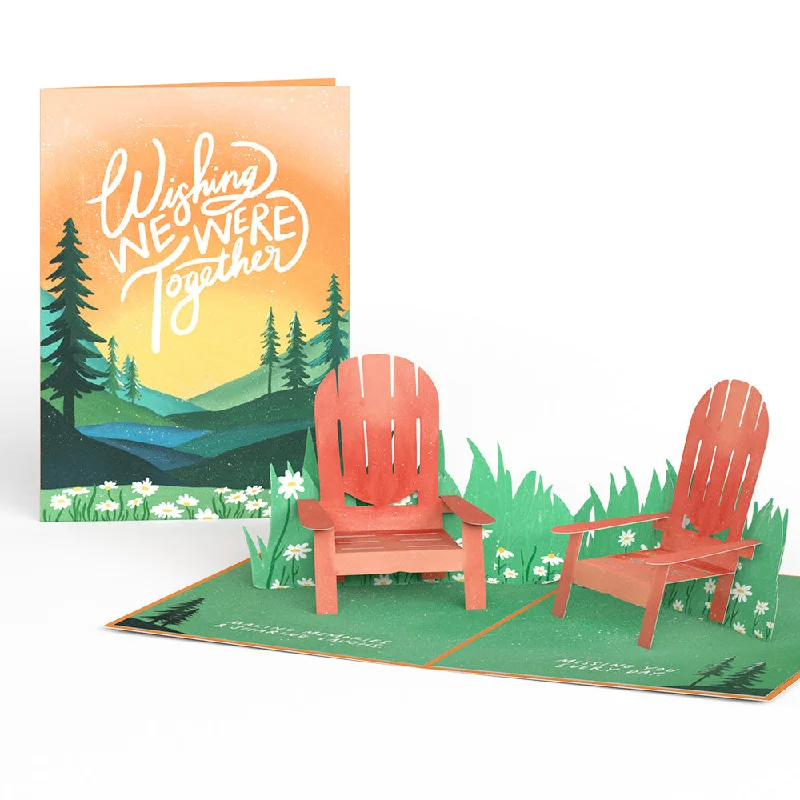 Wishing We Were Together Pop-Up Card