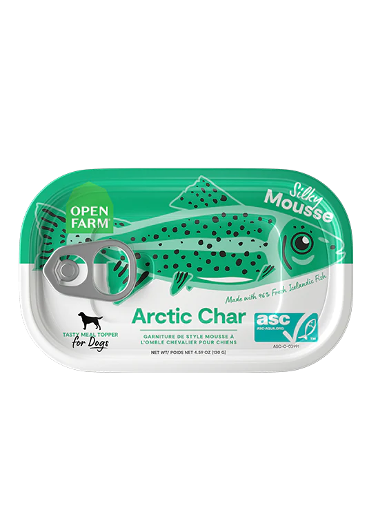 Open Farm Arctic Char Silky Mousse Topper for Dogs