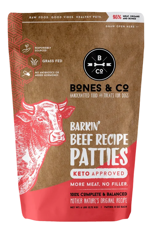 Bones & Co Frozen Barkin' Beef Recipe