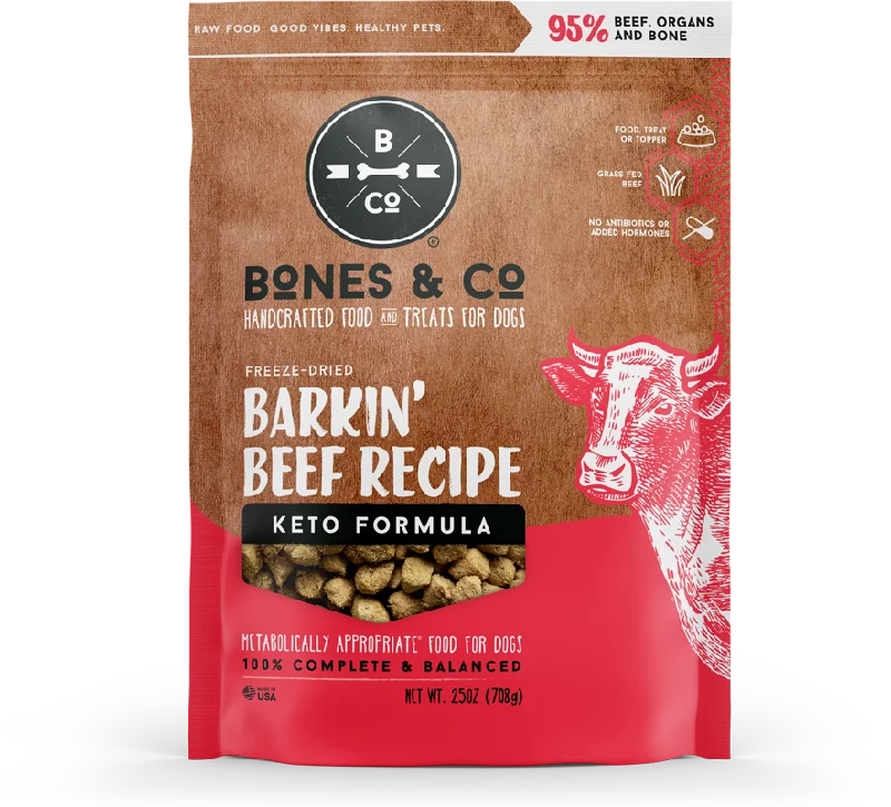 Bones & Company Freeze-Dried Barkin' Beef Recipe