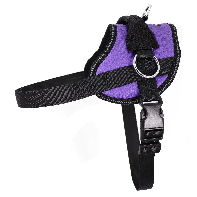 Bark Appeal Reflective No-Pull Harness-Purple