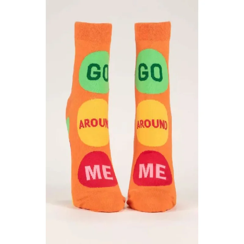 Blue Q : Women's Ankle Socks - GO AROUND ME