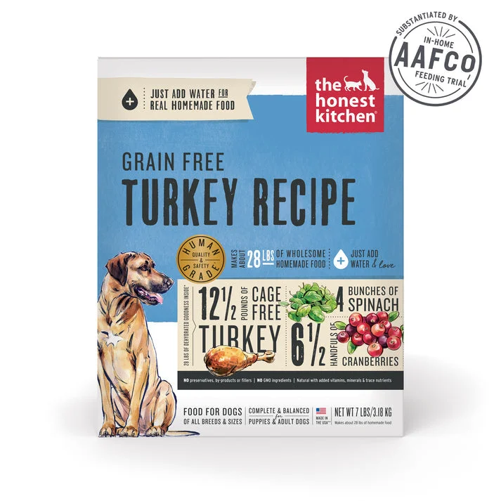 The Honest Kitchen Grain Free Turkey Dehydrated Dog Food