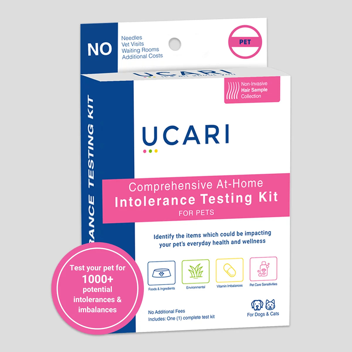 UCARI Intolerance Test Kit for Dogs & Cats