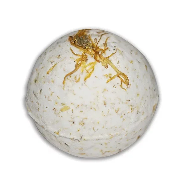 Full Mellow Herbarium Collection - Calendula Natural Bath Bomb 140g