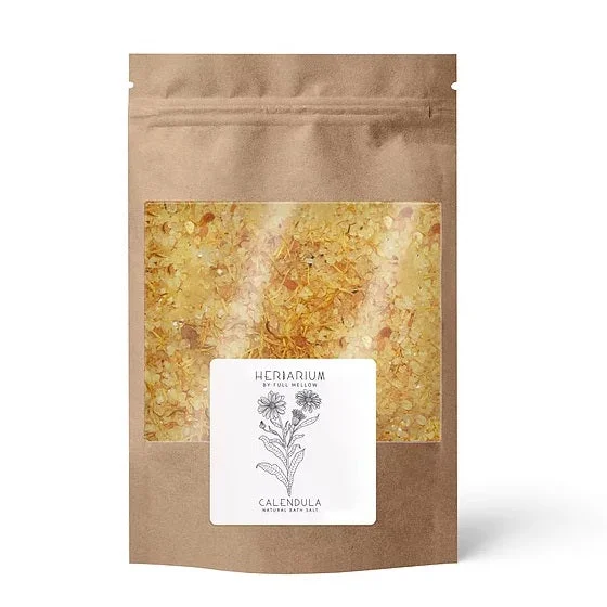 Full Mellow Herbarium Collection - Calendula Natural Bath Salt 120g