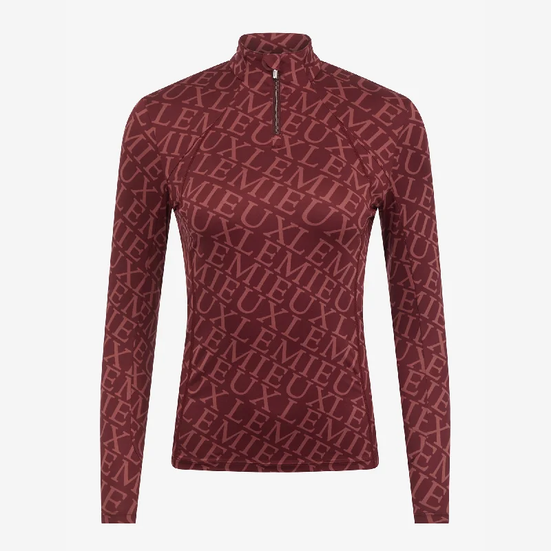 Lemieux Ladies Fleur Base Layer - Merlot