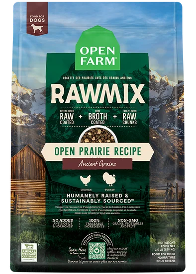 Open Farm RawMix Open Prairie Ancient Grain Dry Dog Food