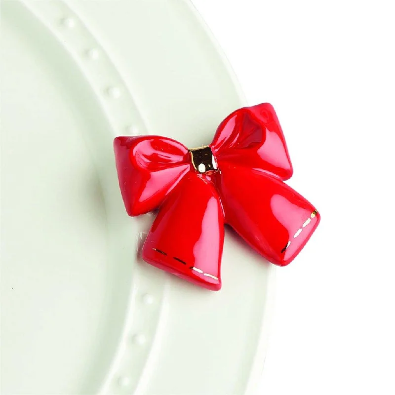 Nora Fleming : Wrap It Up Holiday Bow Mini