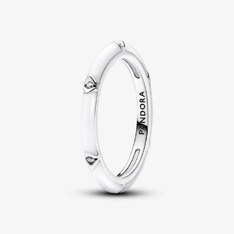 PANDORA : ME Stones & Enamel Ring - Sterling Silver