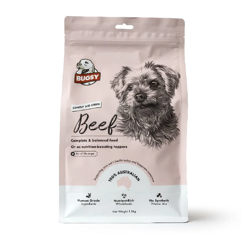 Bugsy's Air-Dried Dog Food Beef