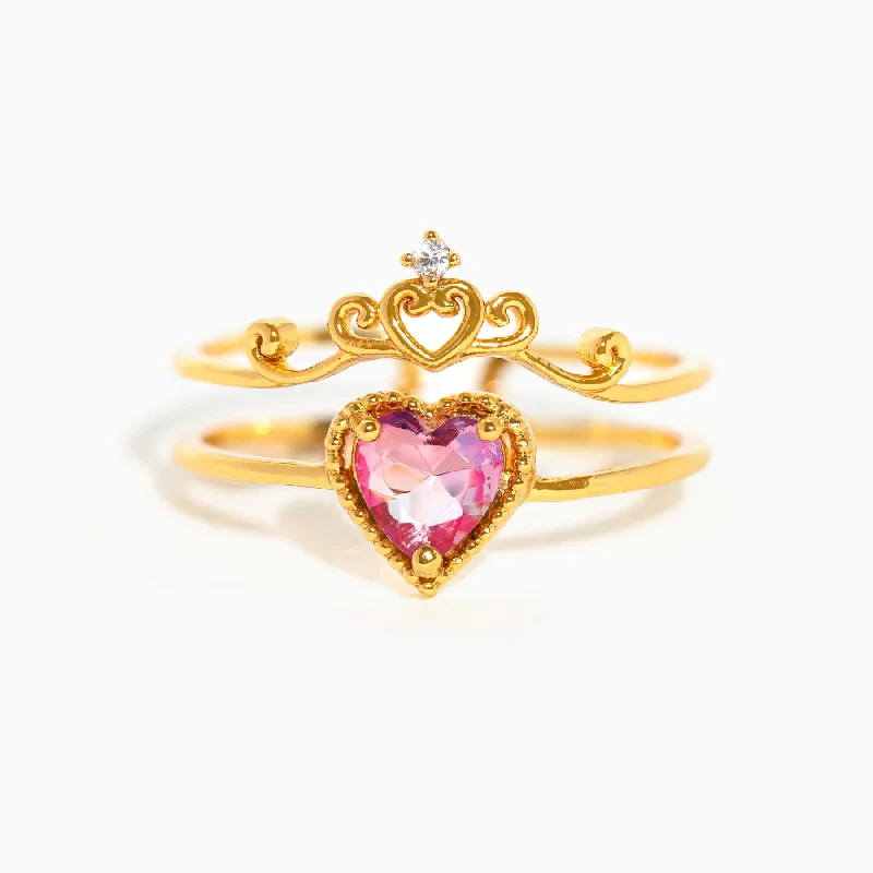 One True Love Adjustable Ring