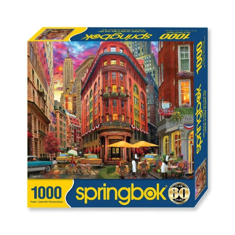 Springbok : NYC Street 1000 Piece Jigsaw Puzzle