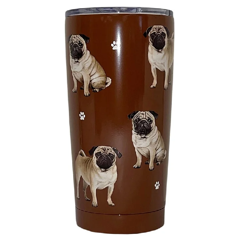 E & S Pets : Pug Serengeti Ultimate Tumbler - Stainless Steel