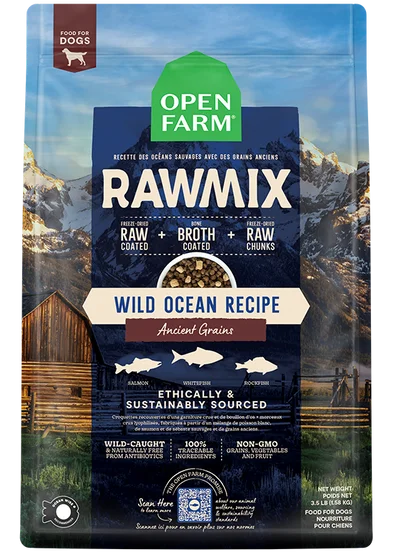 Open Farm RawMix Wild Ocean Ancient Grain Dry Dog Food