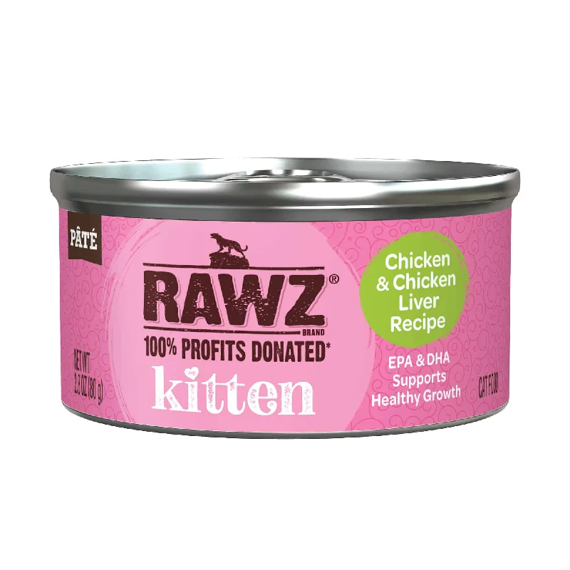 Rawz Kitten Pate Chicke & Chicken LiverRecipe Cat Food