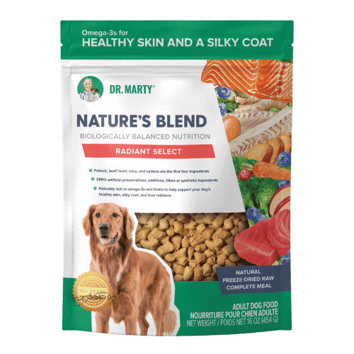 Dr. Marty Nature's Blend Radiant Select Freeze Dried Dog Food