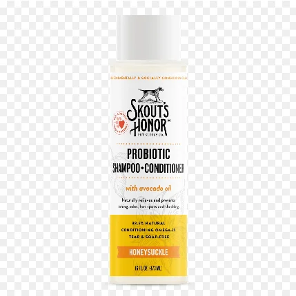 Skout's Honor Probiotic Honeysuckle Shampoo + Conditioner - 16-fl oz