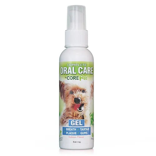 Core Pet Complete Oral Care Gel For Dogs-4 oz Salmon Flavor