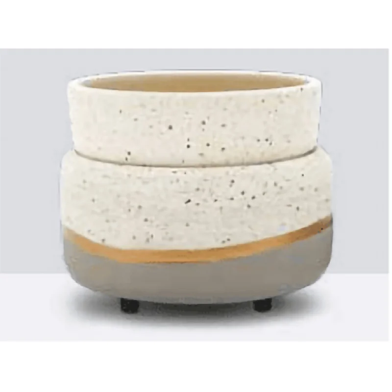 Swan Creek : Ivory & Gold Modern Wax Melter