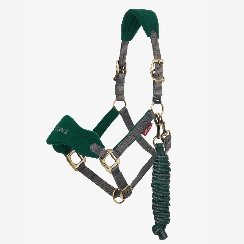 Lemieux Vogue Headcollar & Leadrope - Spruce