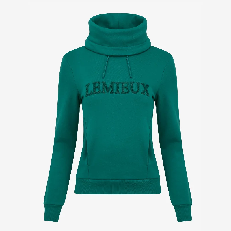 Lemieux Adele Funnel Neck Sweater - Evergreen